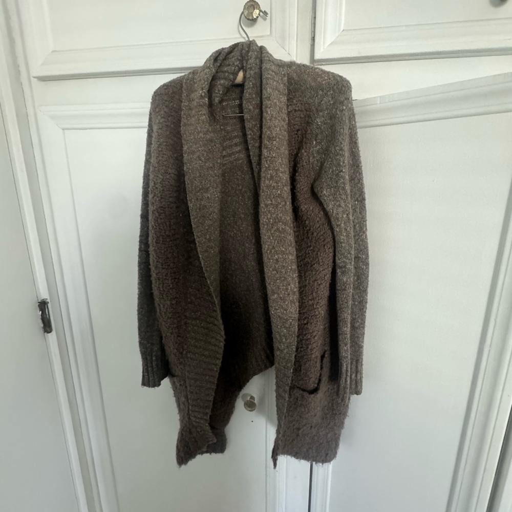 Hinge Brown Sweater
